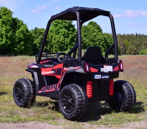 NAJNOWSZY BUGGY SPEED CHAMPION, MIĘKKIE KOŁA, MIĘKKIE SIEDZENIE, BLOKADA PRĘDKOŚCI, 4 BIEGOWA SKRZYNIA/ JS370B