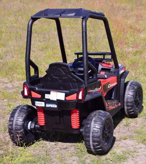 NAJNOWSZY BUGGY SPEED CHAMPION, MIĘKKIE KOŁA, MIĘKKIE SIEDZENIE, BLOKADA PRĘDKOŚCI, 4 BIEGOWA SKRZYNIA/ JS370B