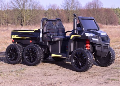 BUGGY 6 KOŁOWY DLA 2 DZIECI, WYWROTKA, MIĘKKIE KOŁA, MIEKKIE SIEDZENIE, NAJMOCNIEJSZA WERSJA/A730-2