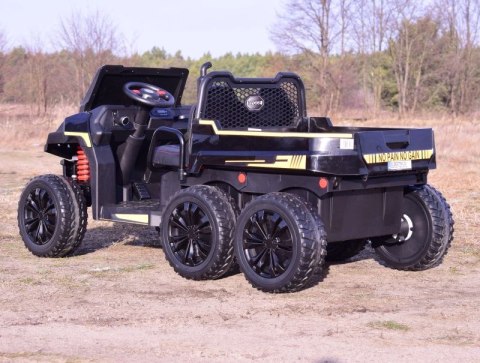 BUGGY 6 KOŁOWY DLA 2 DZIECI, WYWROTKA, MIĘKKIE KOŁA, MIEKKIE SIEDZENIE, NAJMOCNIEJSZA WERSJA/A730-2