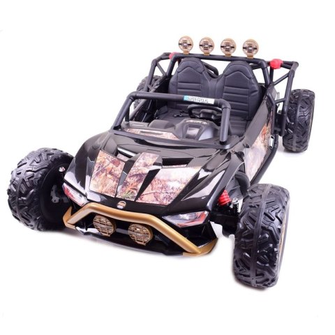 MEGA BUGGY BEAST DLA 2 DZIECI, 400 WAT, 24V, MIĘKKIE SIEDZENIE, MIĘKKIE KOŁA, WALIZKA NA AKUMULATOR,/JS3168