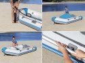 Bestway pompowany ponton CASPIAN dingy zestaw wiosła pompka 65046