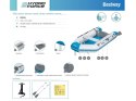 Bestway pompowany ponton CASPIAN dingy zestaw wiosła pompka 65046