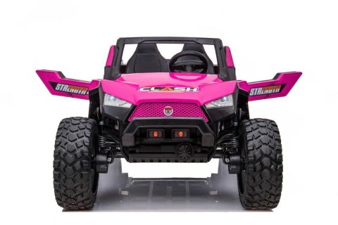 MEGA BUGGY CLASH DLA 2 DZIECI, 4 SILNIK - 800W, 24, MIĘKKIE PRZESUWANE SIEDZENIE, WALIZKA NA AKUMULATOR,/SX-1928