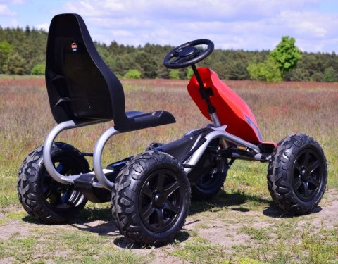 OLBRZYMI GOKART NA PEDAŁY, POMPOWANE KOŁA, PRZESUWANE SIEDZENIE,DO 100 KG/B012
