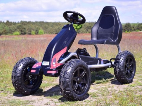 OLBRZYMI GOKART NA PEDAŁY, POMPOWANE KOŁA/B012