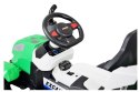 TRAKTOR NA AKUMULATOR Z PRZYCZEPĄ, MIĘKKIE SIEDZENIE,/698-RC