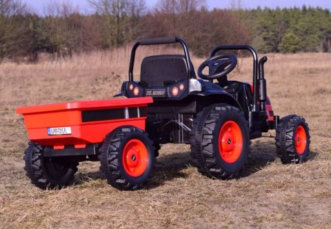 MEGA TRAKTOR Z PRZYCZEPĄ. MIĘKKIE SIEDZENIE, PILOT, RADIO FM/HL388