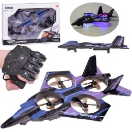 Zdalnie sterowany dron combat -pojazd latający+kolorowe diody RC0704 NI