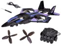 Zdalnie sterowany dron combat -pojazd latający+kolorowe diody RC0704 NI