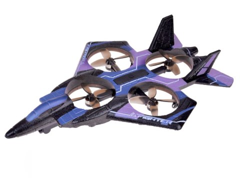 Zdalnie sterowany dron combat -pojazd latający+kolorowe diody RC0704 NI Zdalnie sterowany dron combat -pojazd latający+kolorowe diody RC0704 NI