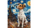 Zestaw do malowania po numerach Magiczny Jack Russel KHO6596 40x50 AP0037