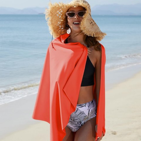 DUŻY RĘCZNIK PLAŻOWY SZYBKOSCHNĄCY Z MIKROFIBRY SPORTOWY NA SIŁOWNIĘ BASEN 120CM
