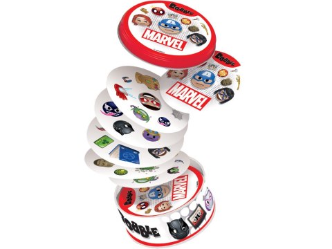 Rebel Karciana gra Dobble Marvel Emoji - okrągłe karty do gry GR0773 Rebel Karciana gra Dobble Marvel Emoji - okrągłe karty do gry GR0773