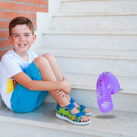 SPRĘŻYNA DLA DZIECI MAGICZNA SPRĘŻYNKA MAGIC SPRINGS EMOJI FIOLETOWA