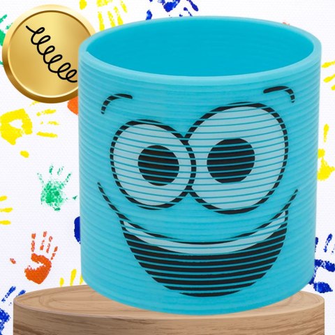 SPRĘŻYNA DLA DZIECI MAGICZNA SPRĘŻYNKA MAGIC SPRINGS EMOJI NIEBIESKA