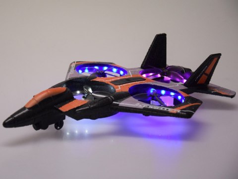 Zdalnie sterowany dron combat -pojazd latający+kolorowe diody RC0704 PO Zdalnie sterowany dron combat -pojazd latający+kolorowe diody RC0704 PO