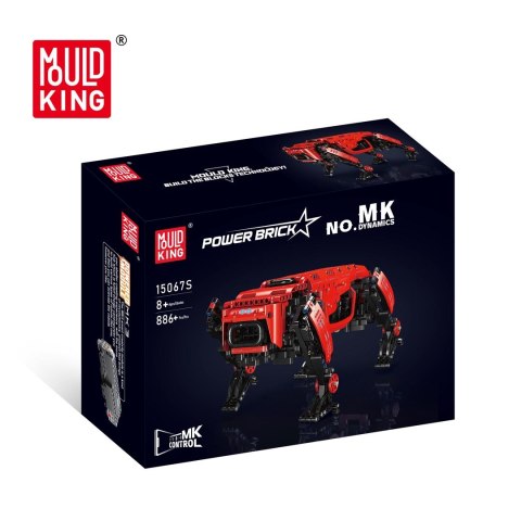 Zestaw Klocków Robot Czerwony 921el.