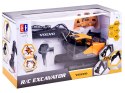 Duża koparka VOLVO 3w1 Zdalnie sterowana Pilot - 3 końcówki RC0495