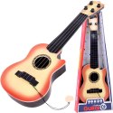 Gitara 4-strunowa dla dzieci + piórko IN0120