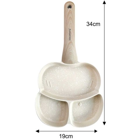 PATELNIA MARMURKOWA DO JAJEK PLACKÓW 3 SEKCJE KLAUSBERG KB-7825