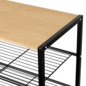 REGAŁ METALOWY PÓŁKA NA BUTY 5 POZIOMÓW 3536