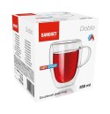 SZKLANKA TERMICZNA KUBEK 350ml Z PODWÓJNĄ SCIANKĄ DO KAWY HERBATY