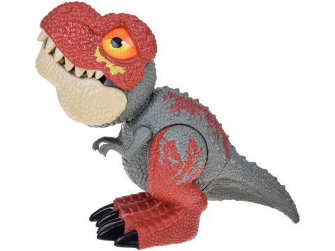 Ruchomy DINOZAUR Tyranozaur Rex Dźwięk + światło CZERWONY ZA5589 Ruchomy DINOZAUR Tyranozaur Rex Dźwięk + światło CZERWONY ZA5589