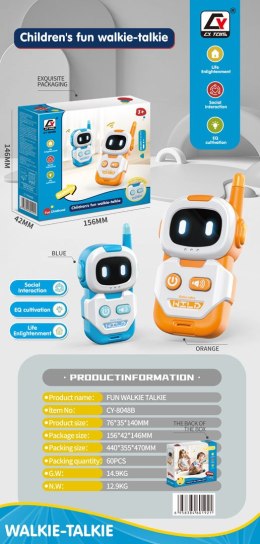 Zestaw Walkie-Talkie Roboty