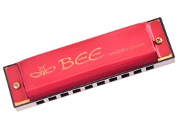 Metalowa HARMONIJKA ustna Organki Bee IN0126