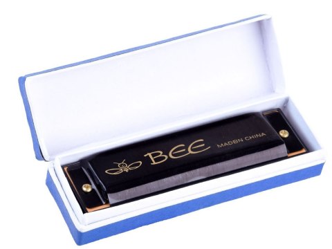 Metalowa HARMONIJKA ustna Organki Bee IN0126 Metalowa HARMONIJKA ustna Organki Bee IN0126