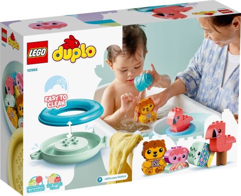 LEGO Duplo Zabawa w Kąpieli Pływająca Wyspa Ze Zwierzątkami 10966