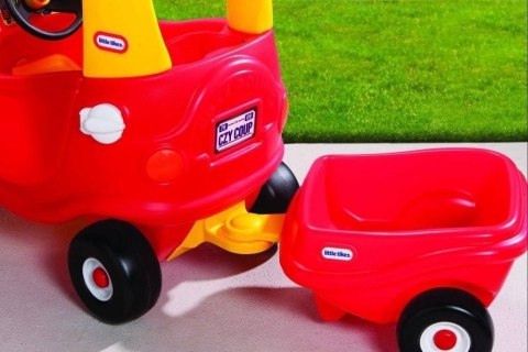 Little Tikes Cozy Coupe Trailer Przyczepka Cozy Coupe 620720 czerwona