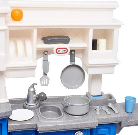 Little Tikes Gourmet Prep N Serve Kitchen Kuchnia Smakosza 173509 Niebieska