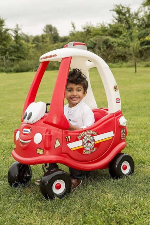 Little Tikes Ride Rescue Cozy Coupe Straż Pożarna Jeździk Pchacz 172502 Czerwony