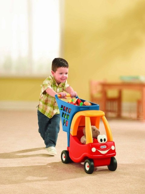 Little Tikes Shopping Cart Cozy Coupe Wózek Na Zakupy 618338 Czerwony