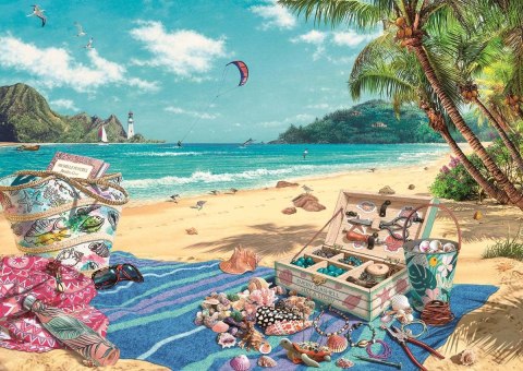 Ravensburger Puzzle 2D 1000 elementów: Kolekcja muszli 17321