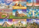 Ravensburger Puzzle dla dzieci 2D: Monumentalne budynki 200 elementów 13290
