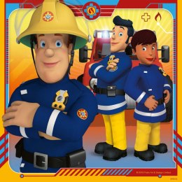 Ravensburger Puzzle dla dzieci 2D: Strażak Sam na ratunek! 3x49 elementów 5077