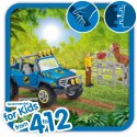Schleich 41464 Samochód Terenowy z Miejscem dla Dinozaura Dinosaurs