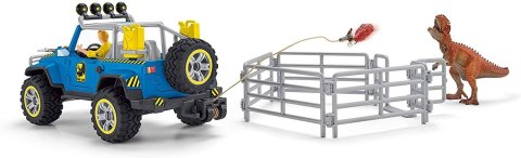 Schleich 41464 Samochód Terenowy z Miejscem dla Dinozaura Dinosaurs