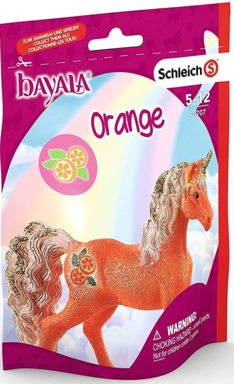 Schleich 70707 Orange Pomarańcza Bayala Owocowy Jednorożec Źrebię