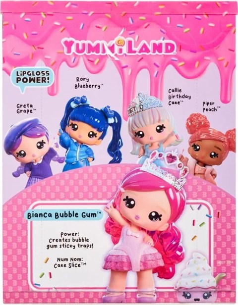 120735EUC Yummiland Large Doll + Lipgloss Pet- Bianca Bubblegum