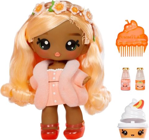 120797EUC Yummiland Large Doll + Lipgloss Pet- Piper Peach