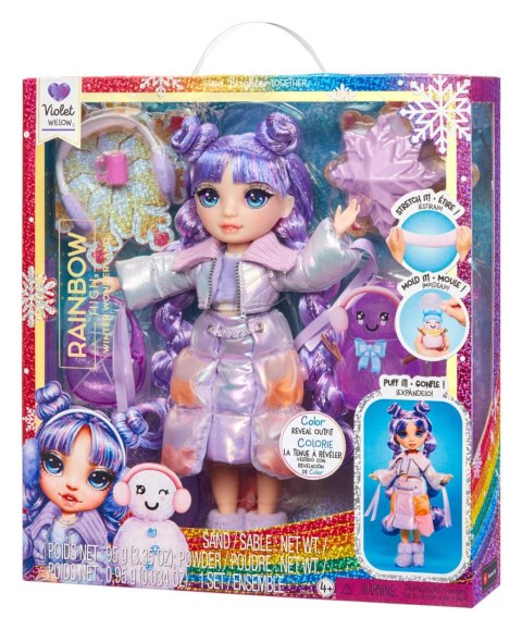 120865-EUC Rainbow High Winter Wonderland Doll- Violet (Purple) 120865-EUC Rainbow High Winter Wonderland Doll- Violet (Purple)