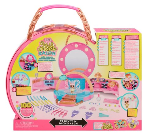 120995-EUC L.O.L. Surprise Hair Beads Salon