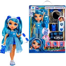 121374-EUC Rainbow High Creative Crystals Fashion Doll- Skyler