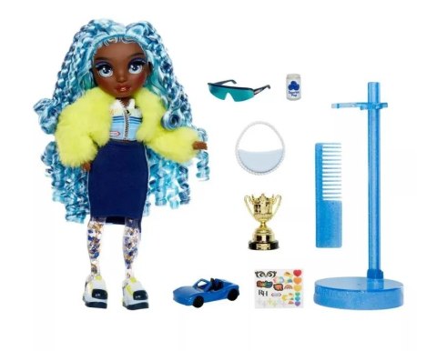 427797-INT Rainbow High Sparkle & Shine Fashion Dolls- MARINA (Blue)
