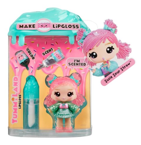 525479X1EUC Yummiland Lip Gloss Doll Series 2- Licorice (Susie Sour Straw) for Sidekick