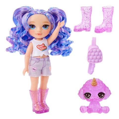 531234-EUC Rainbow High Littles Dolls- Amethyst (Purple)